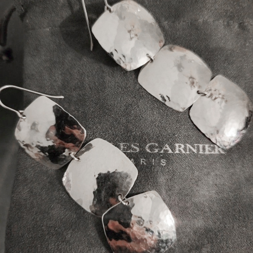 925 Sterling Silver Charles Garnier earrings